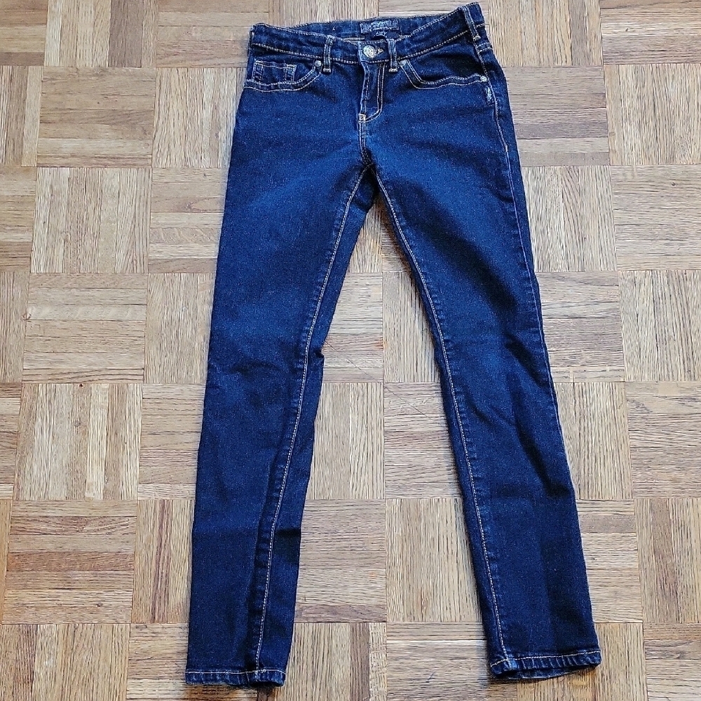 Silver Amy Jeggings Denim Jeans Size 14